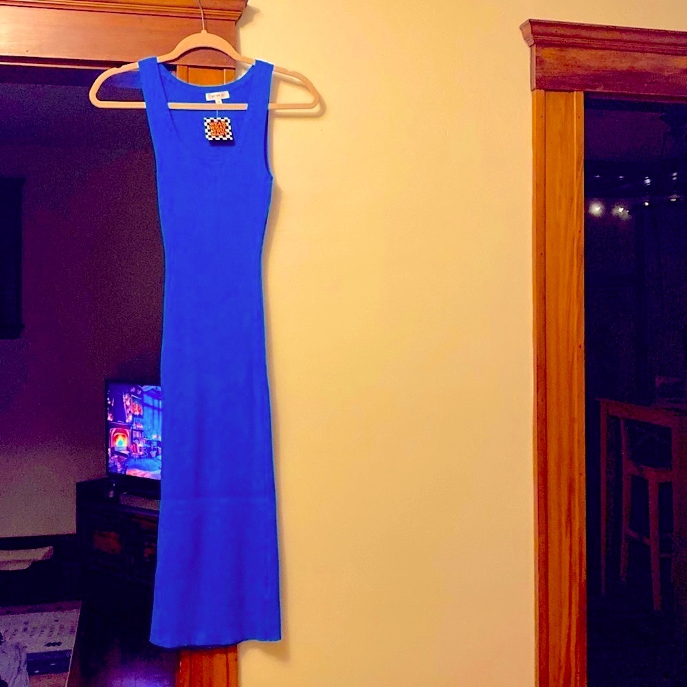 Dressed in Lala ribbed tank dress